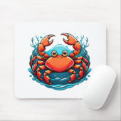 grappige-krab muismat (Met muis)