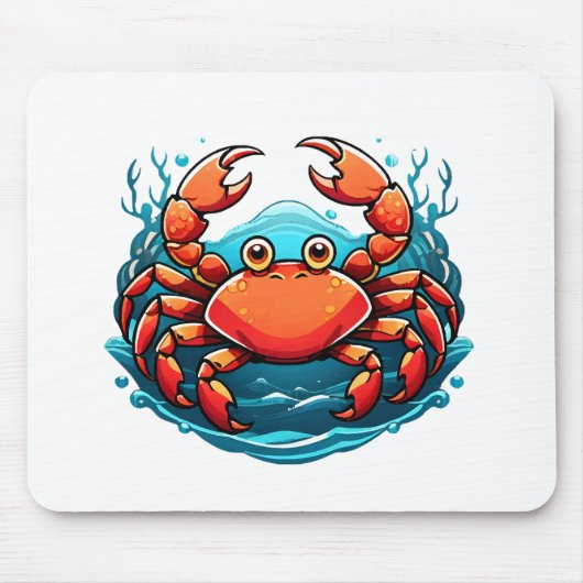 grappige-krab muismat (Voorkant)