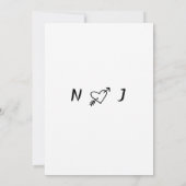 Grappige krabbel hand getekend geschreven bier bru kaart (Achterkant)