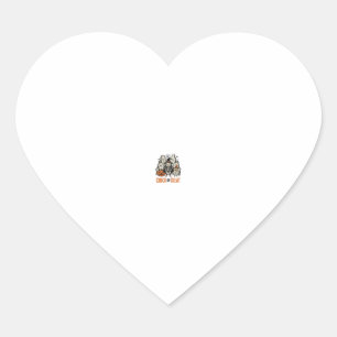 Grappige Kuiken Of Behandeling Halloween Kip Grafi Hart Sticker