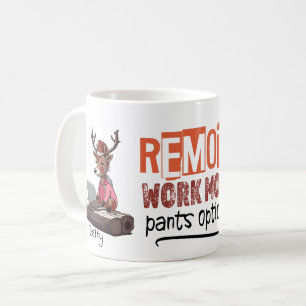 Grappige Kunst van Externe Levenspartner Paar dat Koffiemok