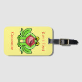 Grappige Kus Een Toad Thunder_Cove Bagagelabel (Voorkant (horizontaal))