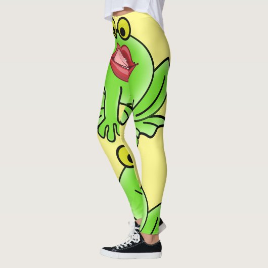 Grappige Kus Een Toad Thunder_Cove Leggings (Links)