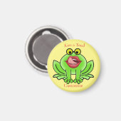 Grappige Kus Een Toad Thunder_Cove Magneet (Voorkant / Achterkant)