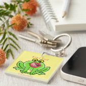 Grappige Kus Een Toad Thunder_Cove Sleutelhanger (Voorkant Rechts)
