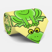 Grappige Kus Een Toad Thunder_Cove Stropdas (Opgerold)