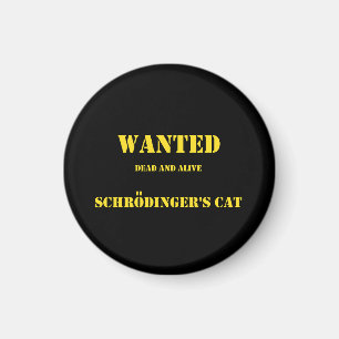 Grappige kwantumgrap: Schrödinger's kat op de vluc Magneet