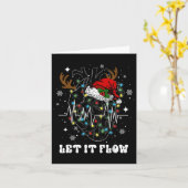 Grappige laat het stromen anatomie hart hart- verp kaart (Gele Bloem)