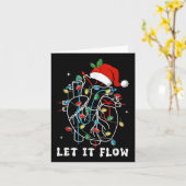 Grappige laat het stromen anatomie hart hartverple kaart (Gele Bloem)