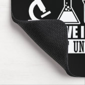 Grappige lab tech citeert humor van laboratoriumte muismat (Hoek)