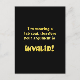 Grappige Labjas Logica: De Ultieme Argumentatie St Briefkaart