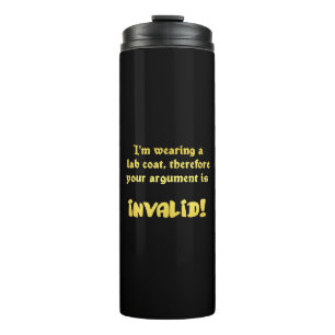 Grappige Labjas Logica: De Ultieme Argumentatie St Thermosbeker