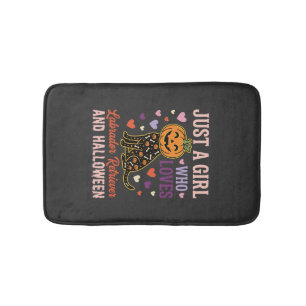 Grappige Labrador Retriever Halloween Pompoen Hond Badmat