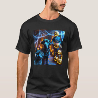 Grappige Labrador Retriever & Kat Selfie met Jack T-shirt