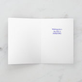 Grappige Labs op het strand Verjaardag Kaart (Binnen)