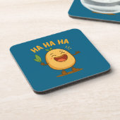 Grappige Lachende Aardappel Onderzetter Set (Linkerzijde)