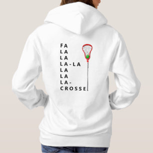 Grappige Lacrosse Kerstmis Hoodie