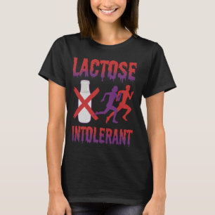 Grappige lactose-tolerante mememelk buikpijn overl t-shirt