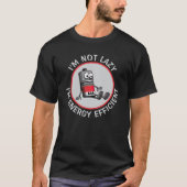 Grappige lage batterij t-shirt (Voorkant)