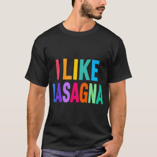 Grappige lasagnaliefhebber, ik hou van lasagne, It T-shirt