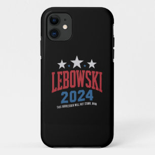 Grappige Lebowski Politieke Verkiezingsstem 2024 iPhone 11 Hoesje