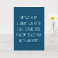 Grappige leeftijd verjaardag