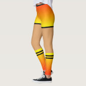 Grappige Leggings met Faux Shorts Sokken (Links)