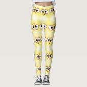 Grappige Leggings met Surprised Eyes (Voorkant)