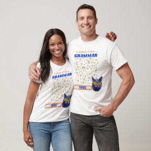 Grappige leraar Engels - Je grammatica corrigeren T-shirt