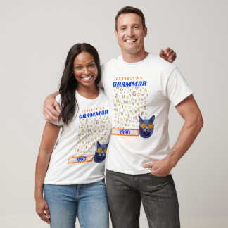 Grappige leraar Engels - Je grammatica corrigeren T-shirt