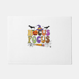 Grappige Leraar Hocus Pocus Iedereen Focus Hallowe Deurmat