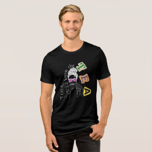 Grappige leraren citaat - leraren kennen de thee Tri-Blend shirt