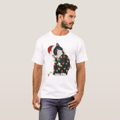 Grappige Leuke Catmas Kat T-shirt (Voorkant volledig)