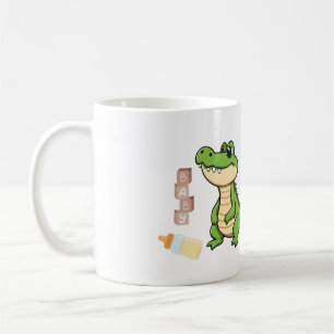 grappige leuke mok baby Krokodil
