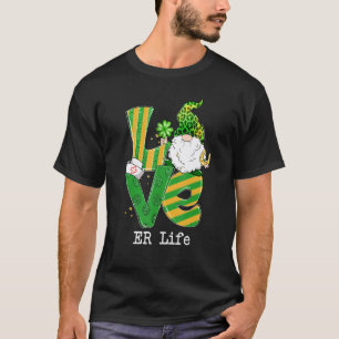 Grappige Liefde Er Leven Verpleegster Kabouter Sha T-shirt