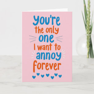 Grappige Liefde Erger Je Voor Altijd Kaart