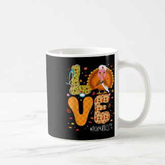 Grappige Liefde Kalkoen Thanksgiving Pcu Verpleegs Koffiemok
