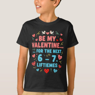 Grappige liefdescitaat 6 7 shirt zes zeven meme Va