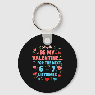 Grappige liefdescitaat 6 7 shirt zes zeven meme Va Sleutelhanger