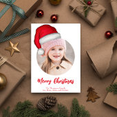 Grappige Lieve Kerstman Elf Grappig Wispelturig 1 Feestdagenkaart