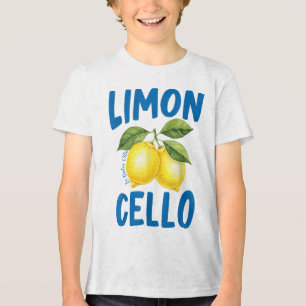 Grappige Limoncello La Dolce Vita Italiaanse citro Tri-Blend Shirt