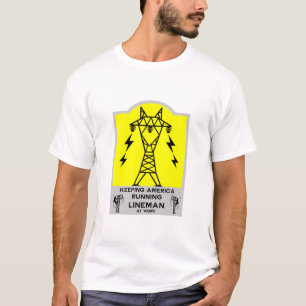 Grappige Lineman-mok – Power Lineman-cadeau – Elek T-shirt