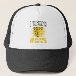 Grappige Lineman Quote Elektricien Draadkabel Trucker Pet