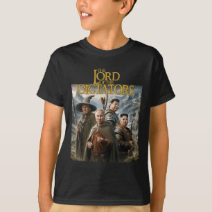 Grappige Lord Dictators Anti Poetin Trump Kim Jong T-shirt