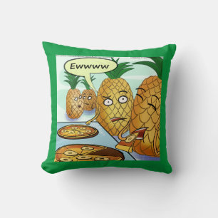 Grappige LTCartoons Ananas Pizza Strip Kussen