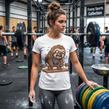 Grappige Luiaard Gewichtheffer Gym Sporten