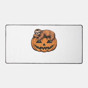 Grappige Luiaard op Halloween Pumpkin Essential T- Bureaumat