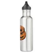 Grappige Luiaard op Halloween Pumpkin Essential T- Waterfles (Rechts)