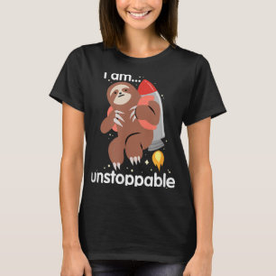 Grappige Luiaard Shirt Ik ben niet te stoppen Trex