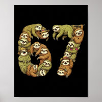Grappige Luiaard Stam 6 7 Meme Zes Zeven Liefde